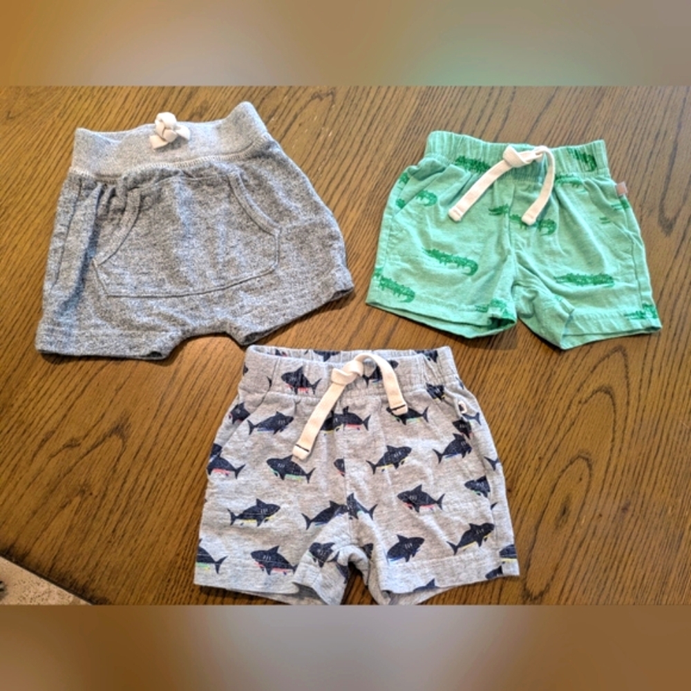 GAP Baby Shorts, Set Of 3, Sz. 3-6 Months